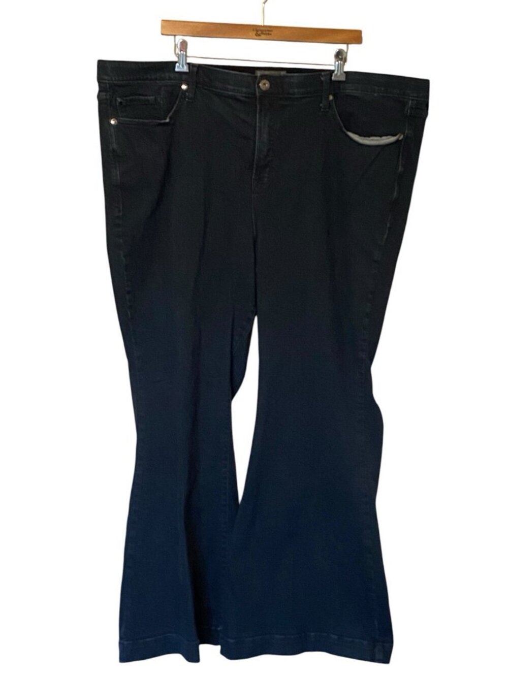 Torrid Bootcut Jeans Women's 26S Coastal Cowgirl Stretch Dark Wash Plus Size